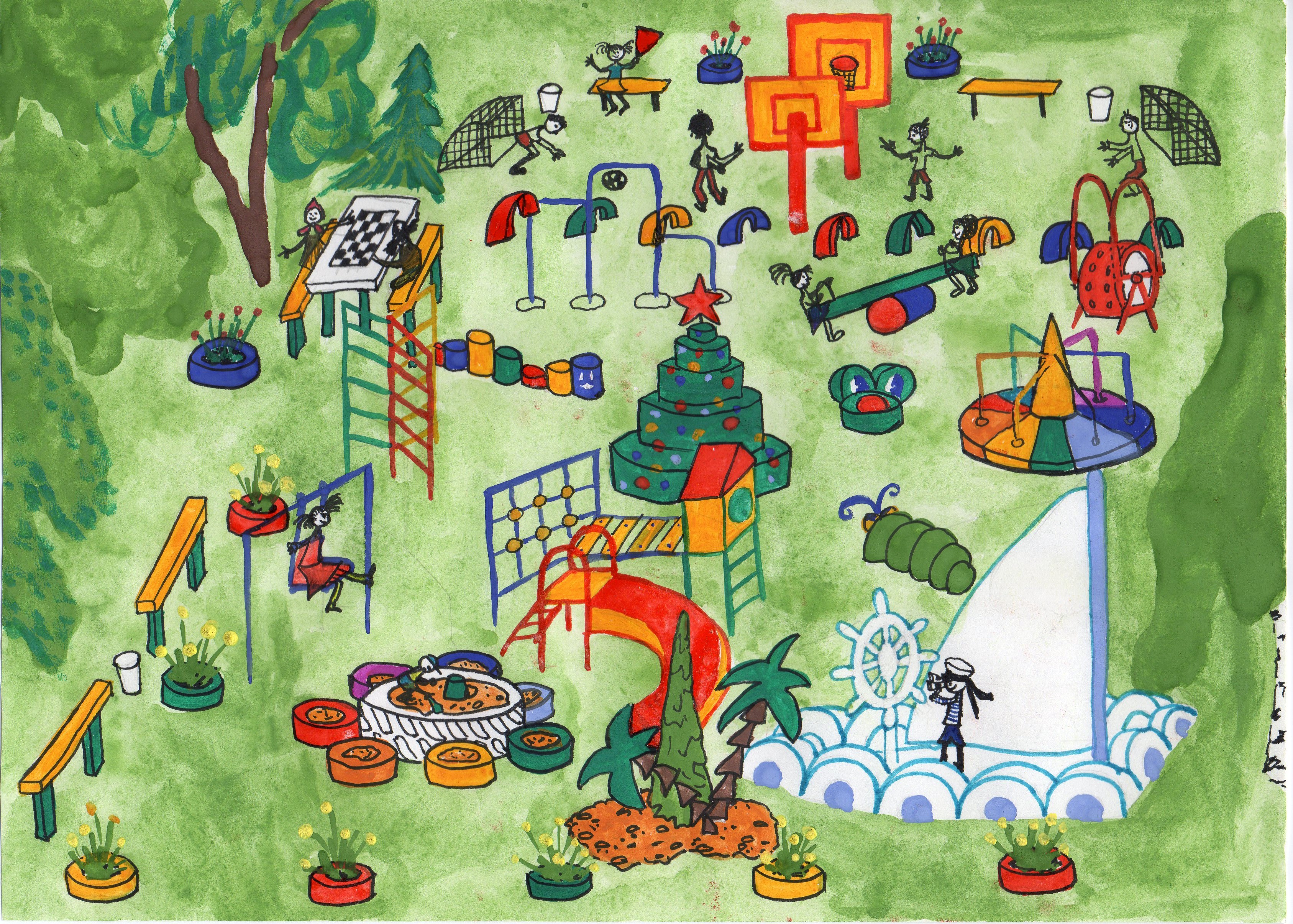 Минстрой области объявил конкурс «Детская площадка моей мечты» |  Официальный сайт Администрации города Малоярославца